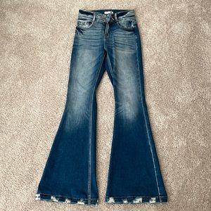 Bell Bottom Wide Leg High Rise Jeans From Buckle